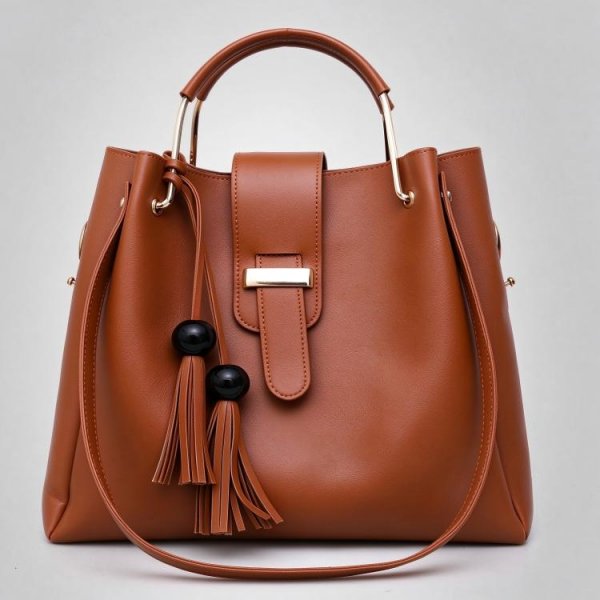 Fashion Bead Tassel Bag Three Piece Set